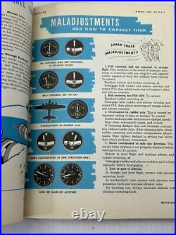 Original WWII US Army Air Force Bombardiers Information File Book