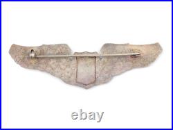 Original WWII US Army Air Force Pilot 3 Wings AmCraft Snowflake Back