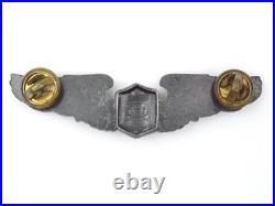 Original WWII US Army Air Force Pilot Wings 3 Sterling CP Co. New York