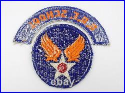 Original WWII US Army Air Force Shoulder Patch Set AAF School