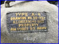 Original WWII US Army Air Forces A-4 Flight Suit