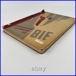 Original WWII US Army Air Forces Bombardiers' Information File BIF 1945 Original WWII US Army Air Forces Bombardiers' Information File BIF 1945