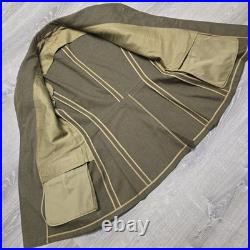 Original WWII US Army Air Forces Service Coat 1942 Dated 40L Wool Uniform Jacket Original WWII US Army Air Forces Service Coat 1942 Dated 40L Wool Uniform Jacket