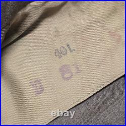 Original WWII US Army Air Forces Service Coat 1942 Dated 40L Wool Uniform Jacket