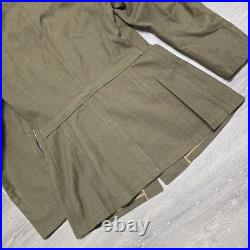 Original WWII US Army Air Forces Service Coat 1942 Dated 40L Wool Uniform Jacket