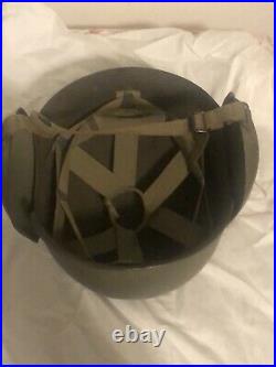 Original WWII WW2 US Army Air Force AAF M3 Flak Helmet Bomber Gunner