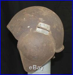 Original WWII WW2 US Army Air Force AAF M5 Flak Helmet Bomber Gunner