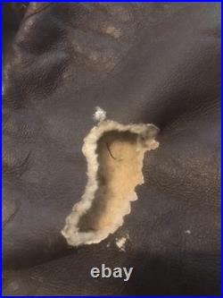 Original WWII WW2 US Army Air Force B-1 Sheepskin Leather Flight Trousers Pants