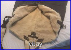 Original WWII WW2 US Army Air Force B-1 Sheepskin Leather Flight Trousers Pants