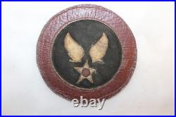 Original Ww2 U. S Army Air Corp Leather Jacket Patch 3 1/2