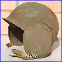 Original Ww2 Us Army Air Force Usaaf M3 Bomber Pilot/crew Flak Protection Helmet