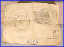 Original Ww2 Us Army Air Force Usaaf M3 Bomber Pilot/crew Flak Protection Helmet