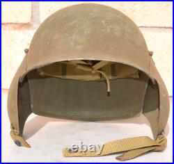 Original Ww2 Us Army Air Force Usaaf M3 Bomber Pilot/crew Flak Protection Helmet