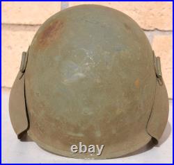 Original Ww2 Us Army Air Force Usaaf M3 Bomber Pilot/crew Flak Protection Helmet