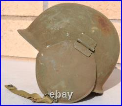 Original Ww2 Us Army Air Force Usaaf M3 Bomber Pilot/crew Flak Protection Helmet