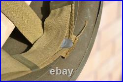 Original Ww2 Us Army Air Force Usaaf M3 Bomber Pilot/crew Flak Protection Helmet