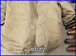 Original Wwii Us Army Air Corp M1940 Artic Winter Parka Coat Jacket-large, 44r