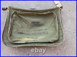 Original Wwii Us Army Air Force B-4 Officer Luggage Carry Bag