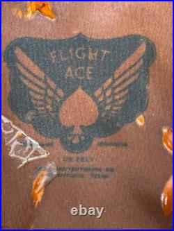 Original Wwii Us Army Air Force Enlisted Crusher Visor Cap By Flight Ace