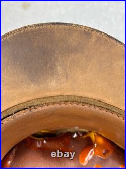 Original Wwii Us Army Air Force Enlisted Crusher Visor Cap By Flight Ace