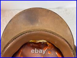Original Wwii Us Army Air Force Enlisted Crusher Visor Cap By Flight Ace