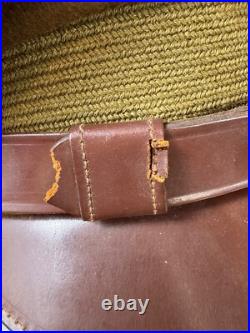 Original Wwii Us Army Air Force Enlisted Crusher Visor Cap By Flight Ace