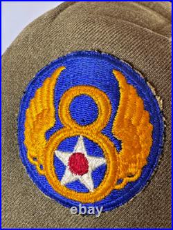 Original Wwii Us Army Air Force Ike Jacket 8th & 9th Air Force Patches Dated