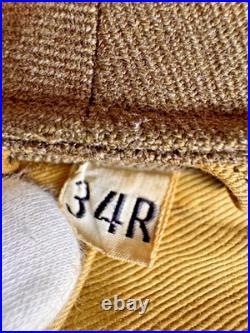 Original Wwii Us Army Air Force Ike Jacket 8th & 9th Air Force Patches Dated