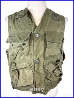 Original Wwii Us Army Air Forces Type C-1 Survival Vest With Holster (jhb)
