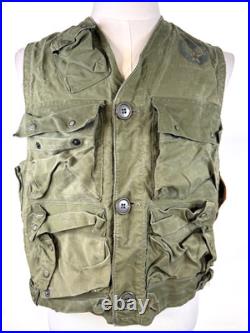 Original Wwii Us Army Air Forces Type C-1 Survival Vest With Holster (jhb)