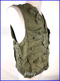 Original Wwii Us Army Air Forces Type C-1 Survival Vest With Holster (jhb)