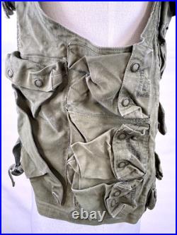 Original Wwii Us Army Air Forces Type C-1 Survival Vest With Holster (jhb)
