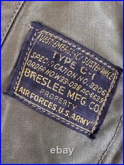 Original Wwii Us Army Air Forces Type C-1 Survival Vest With Holster (jhb)