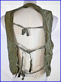 Original Wwii Us Army Air Forces Type C-1 Survival Vest With Holster (jhb)