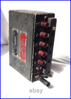 P-51 US Army Air Force Radio Control Box Type BC-602A For The SCR-522 VHF Radio