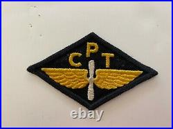 Pk518 Original WW2 US Army Air Force Civilian Pilot Training Program CPT WB11
