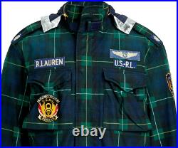 Polo Ralph Lauren Military US Army Paratrooper Air Force Officer Field Jacket XL
