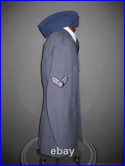 Post WW2 US Army Air Force Uniform Tunic Jacket Shirt Pants Belt Tie Cap