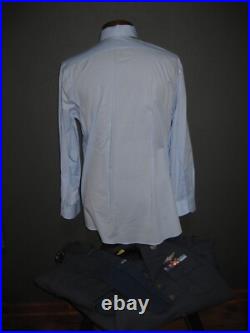 Post WW2 US Army Air Force Uniform Tunic Jacket Shirt Pants Belt Tie Cap