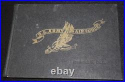 Post-WWII US Army Air Forces Flight Log Pilot'Frederick H. Curtis' 1949 1953