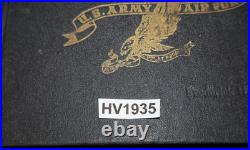 Post-WWII US Army Air Forces Flight Log Pilot'Frederick H. Curtis' 1949 1953