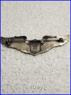 Pre WWII U. S Army Air Force Wing for Pilot Sterling by Amcraft