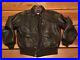 RARE-Avirex-Type-A-2-Bomber-Leather-Jacket-44-U-S-Army-Air-Force-Made-In-USA-01-dndg