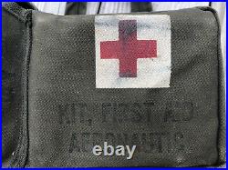 RARE First Aid Kit Aeronautic US Army Air Force Vietnam WWII Korea Complete