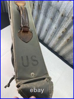 RARE U. S. WWII U. S. Army Air Forces B-4 Flight Bag Garment Bag USAAF