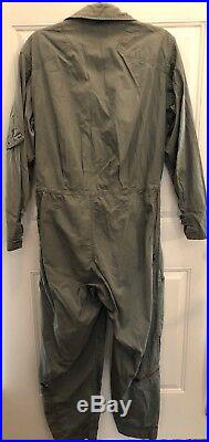 RARE! Vietnam War 1965 USAF FLIGHT SUIT K-2B COVERALL US Air Force Military Army