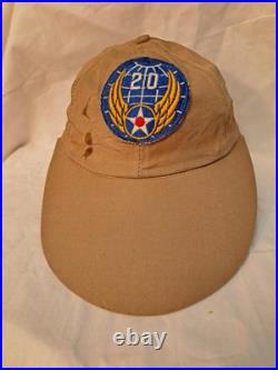 RARE WW2 WWII A3 Mechanics Cap 20th Airforce ORIGINAL Army Air Corps