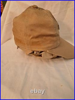 RARE WW2 WWII A3 Mechanics Cap 20th Airforce ORIGINAL Army Air Corps