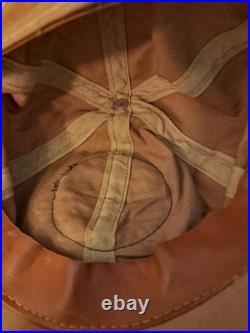 RARE WW2 WWII A3 Mechanics Cap 20th Airforce ORIGINAL Army Air Corps