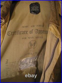 Rare 1987 Army Air Forces Type A-2 Avirex Jacket Size XL Girl